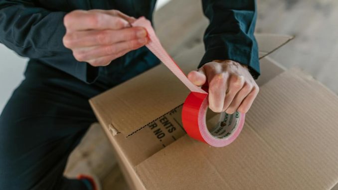 Packtejp för förslutning av emballage